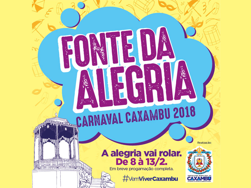 Carnaval 2018 em Caxambu – MG – Pousada Circuito das Águas.